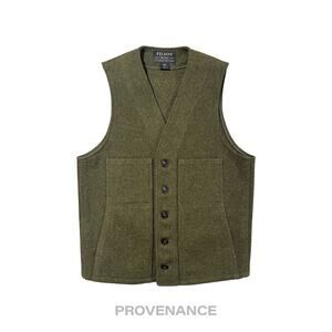 🔴  Filson Mackinaw Wool Vest - Forest Green XS